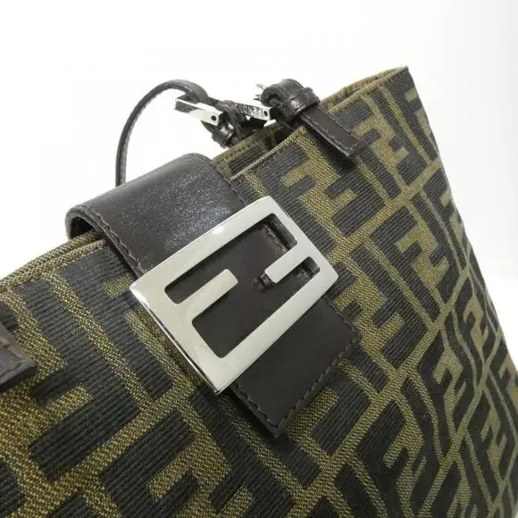 Fendi Vintage Shoulder Bag Zucca Canvas #245706F11B - Picture 4 of 7
